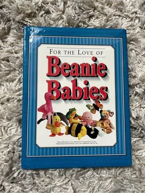 Ty Beanie Babies Book - Blue, White, Red, Brown, Orange